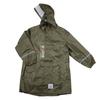 Bostar Size Fits School Includes Storage and for Boys and Juniors Kids' Raincoat, M, Khaki, Backpacks, Pouch, Lightweight, Water-Repellent,