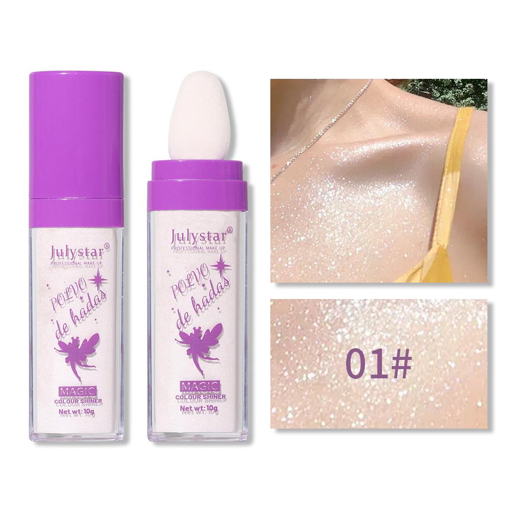 

Патч-пудра Fairy Highlight для придания сияния всему телу Пудра-хайлайтер и контурирующая пудра для естественного трехмерного контуринга 10g