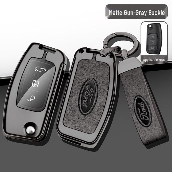 Ford Key Case Compatible with Mondeo, Edge, Explorer, Focus, EVOS, Escape