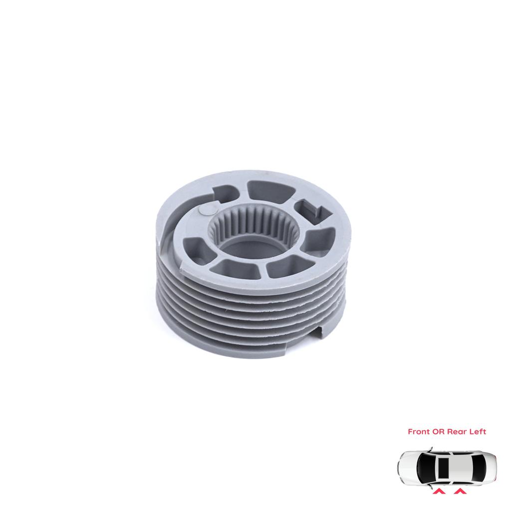 EWR5603 Window Regulator Repair Cable Roll Gear Reel Wheel Pulley Left Door for Land Rover Discovery MK5 L462 2017-On