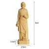 Saint Joseph Statue,Resin ,6cm Tall Saint Joseph Figurine Carpenter,Joseph Sculpture Good Luck Gift,Home Decor