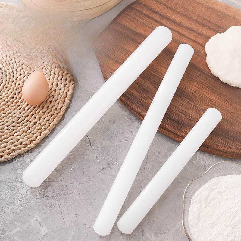 Rolling Pin Baking Non-stick Fondant Stick Noodle Rolling Rod Dough Spreading Rod Household Small-sized Dumpling Wrapper Egg Yolk Pastry