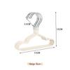 Gold Mini Pet Clothes Hanger for Small Cats and Dogs