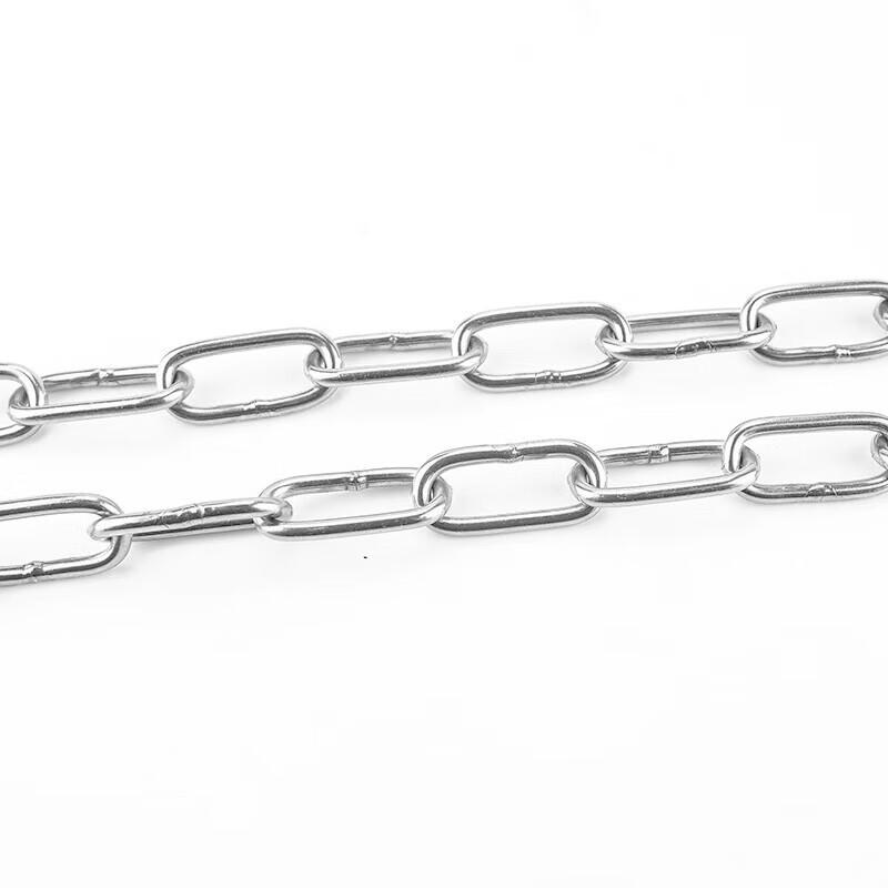 HSDG 304 Stainless Steel Outdoor Clothesline Chain with Spring Buckles