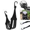 60cm Elastic Rubber Tie-Down StrapMotorcycle Luggage Bungee CordHelmet Fixing Rope