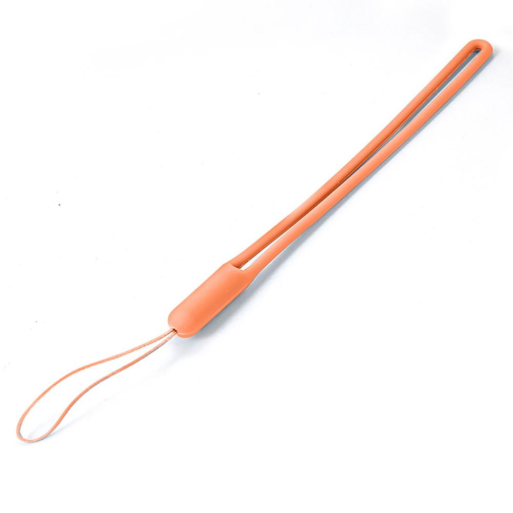 Multicolor Soft Silicone Wrist Lanyard Mobile Phone Chain Straps Keychain 19cm Cute Strap Mobile Phone Waterproof Wallet Rope