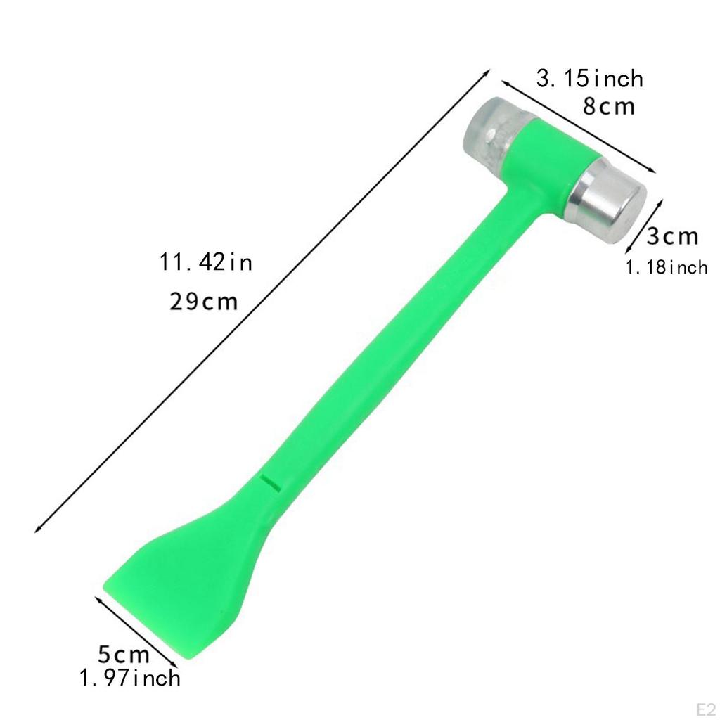 Double Faced Mallet Tool Multifunctional Ergonomic Grip,Portable,Sturdy,Double Sided for Furniture