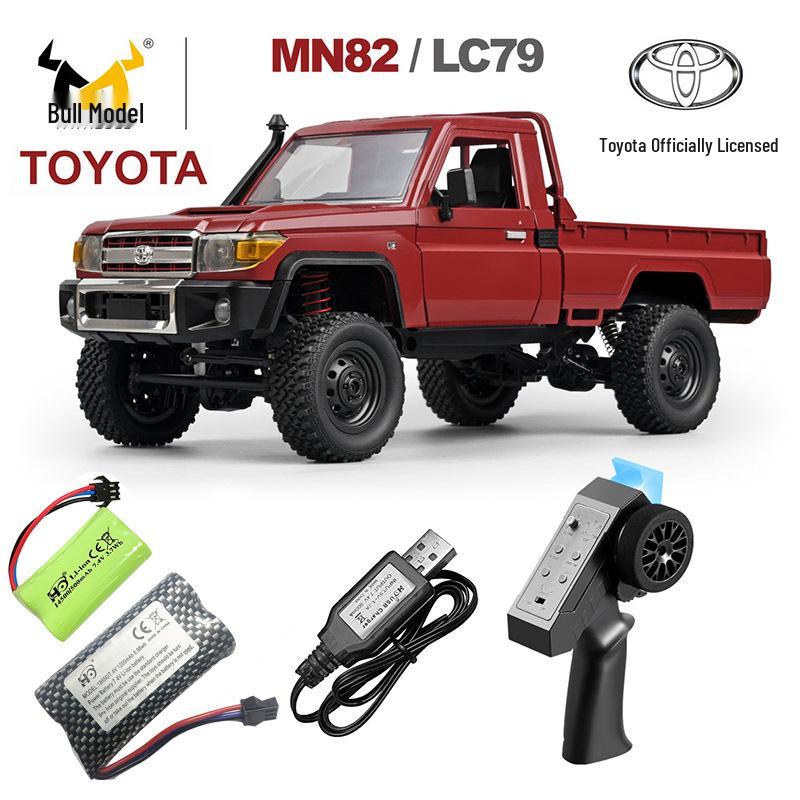 MN82 Toyota Licensed RC Off-Road Pickup Truck – 4WD Remote Control Rock Crawler