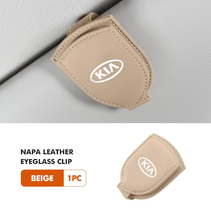 Car Glasses Holder Sun Visor Sunglasses Clip Card Accessories For KIA Ceed Sportage Rio K5 K2 Optima Cerato Proceed Venga