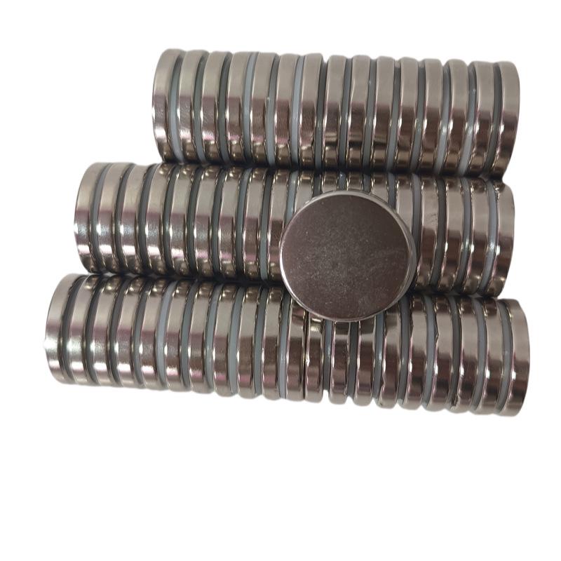 Neodymium Iron Boron Super Strong Double-Sided Refrigerator Magnets - Round & Square