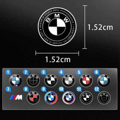Pro M X3 X5 X6 Samolepky odznaků na volant auta Samolepka s označením kliky dveří auta Pro BMW 50th M E46 E39 E90 E60 F10 E34 E30 F20