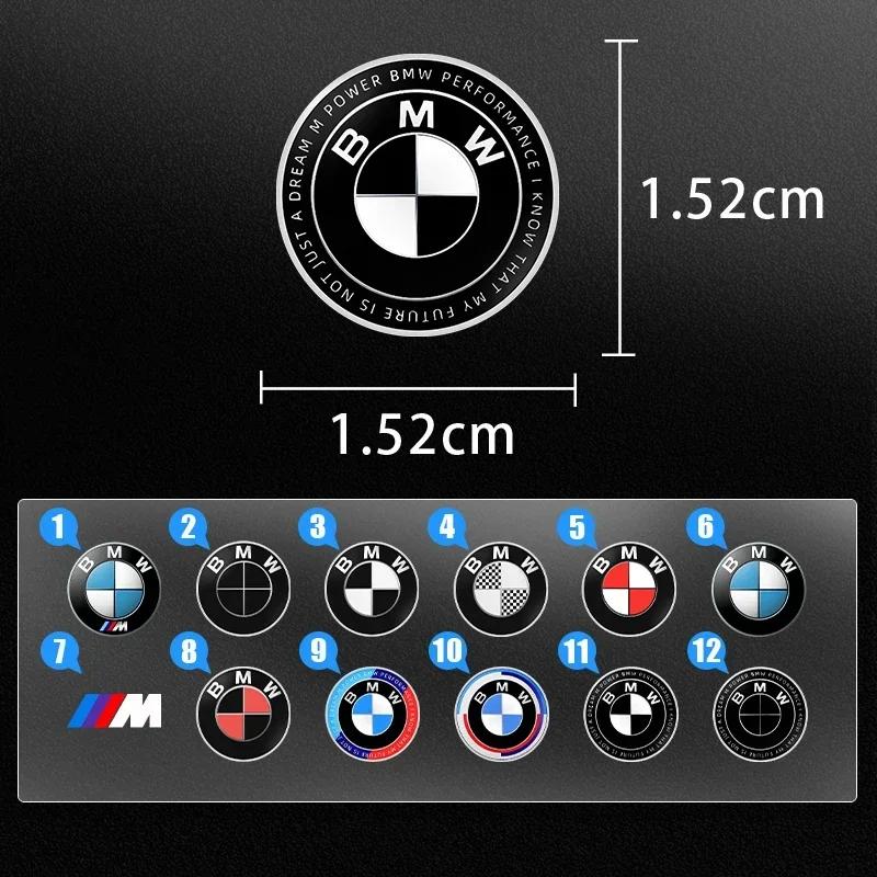E60 E93 2025 For BMW M X3 X5 X6 Car Interior Sticker Central Control Decals Emblem Badge Accessories For BMW M M1 M2 M3 F32 E52