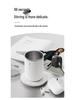 Tazza Riscaldante Magnetica Auto-Mescolante 2-in-1 in Acciaio Inossidabile con Controllo Intelligente della Temperatura e Design a Doppia Parete