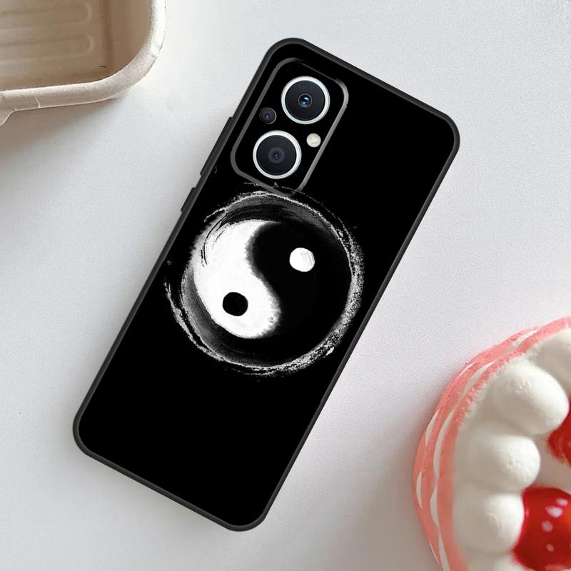 Eight Diagrams Taiji Yin Yang Case For OPPO Reno 10 Pro 11F 4Z 5Z 8T 4 5 6 7 8 Lite OPPO Find X2 X3 Neo X5 X6 Pro Cover