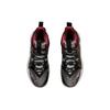 Li Ning Competition Wear Resistant Non Slip Mid Top Basketball Shoes Men Sneakers Black Red ABAR083-1