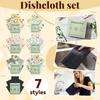 5 Pcs Kitchen Dish Cleaning Cloths, Reusable Wash Cloths, Absorbent & Quick Dry, Perfect For Daily Kitchen Cleaning Tasks