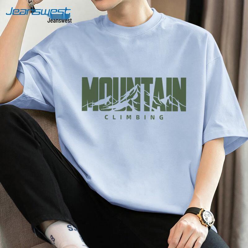 Jeanswest Men's 2026 Summer Cotton Short Sleeve T-Shirt