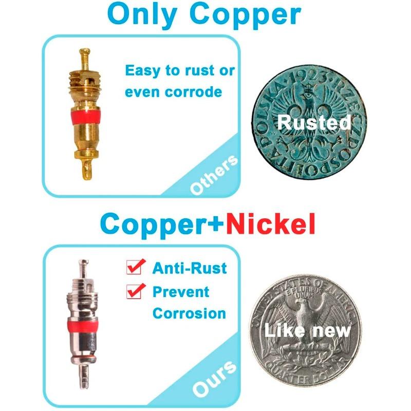 Drei-Paket Autoreifen Ventilkernschlüssel-Set, Vier-in-Eins-Ventilreparatur-, Installations- und Demontagewerkzeuge, Schlüssel für Elektrofahrzeuge