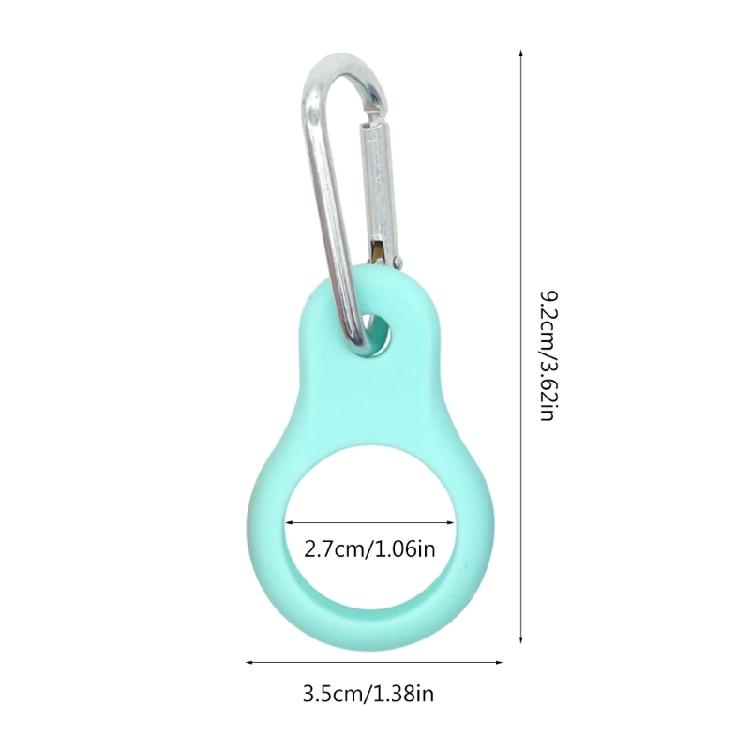 3Pcs Portable Water Bottle Carrying Holder Silicone Hanging Buckles Outdoor Water Bottle Carriers with Carabiner Clip