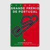 Estoril Gran Premio del Portogallo Pista di F1 Cartello Metallico Segno Club Personalizzato Decorazione Murale Segno di Latta Decorazione Stanza Decorazione Casa
