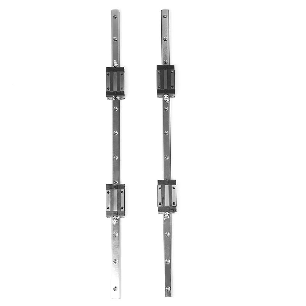 2pcs HGR20 700mm Linear Guide Rail & 1pc RM1605 700mm Ballscrew & BF12 BK12 Kit
