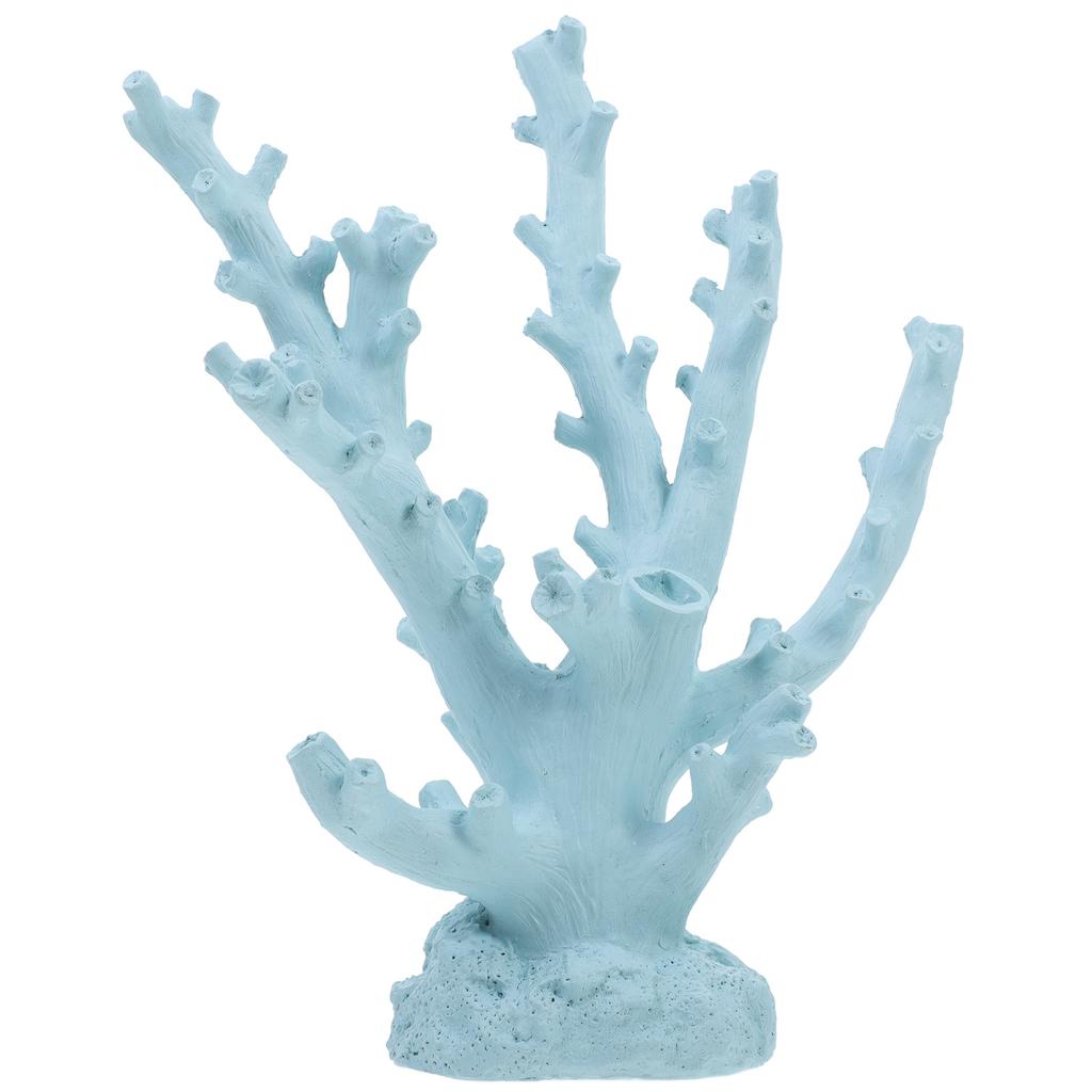 Elegant Resin Coral Decor Mediterranean Theme Serene Atmosphere Fish Tank Accessories Home Interior Enhancement