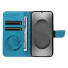 For Samsung Galaxy S26 Ultra Case Butterfly Pattern PU Leather Folio Flip Phone Cover -  Blue
