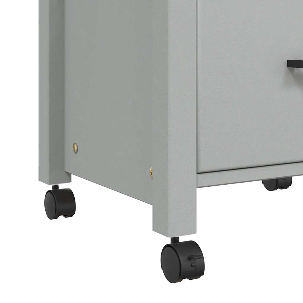Vidaxl Kitchen Trolley, Monza, 48X40X90 Cm, Solid Pine Wood