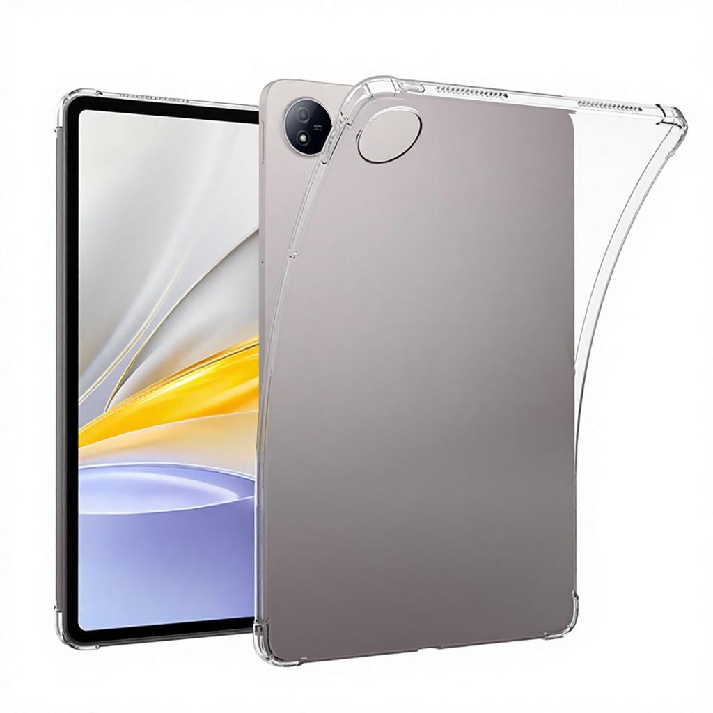 Compatible with vivo Pad SE 123; Protective case for Pad3/5; Air-bag Drop-resistant Transparent TPU Soft Case; Made China 2025