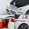 1/32 Scale Exclusive Alloy Metal Pull Back Die-cast Car CULLINAN MASORY Diecast Metal Pullback Toy Car with Openable Doors,Light Music Gifts Toy