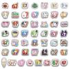 50-Set US Internet Celebrity Number Stickers: Perfect for Bottles, Phone Cases, Notebooks, & Planners.