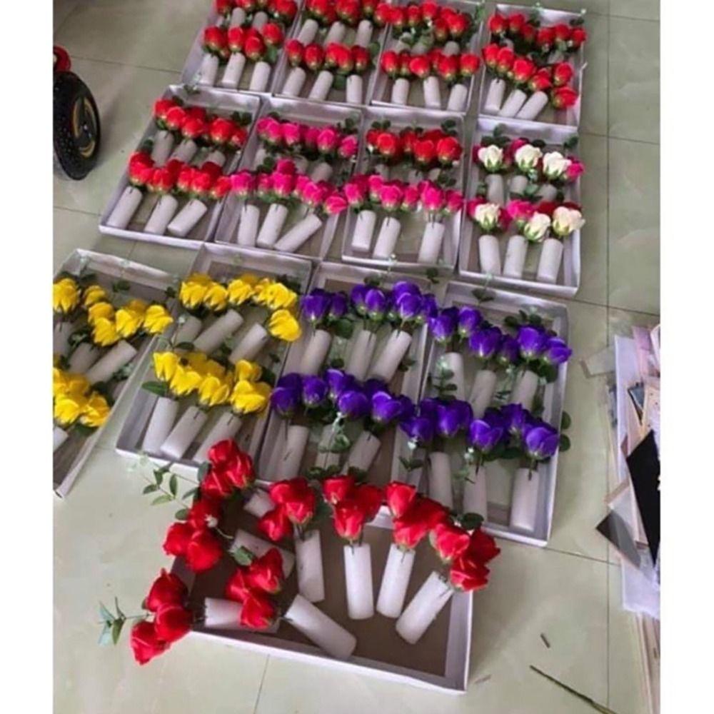 1Pcs Flower Arrangement Base Foam Strip DIY Wedding Event Party Props Sponge Stick Cylindrical 51*4cm Cotton Strip