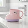 Cute Shoe Shape Brush Cup Toilet Cup Children Couple Toothbrush Cup Patchwork Plastic Student Mouthwash Cup Student