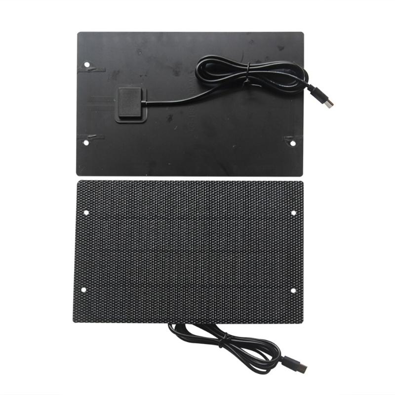 Solar Panel for Security Camera 5V 5W Solar Panel Battery Camera Solar Panel Weatherproof Electronic Supply