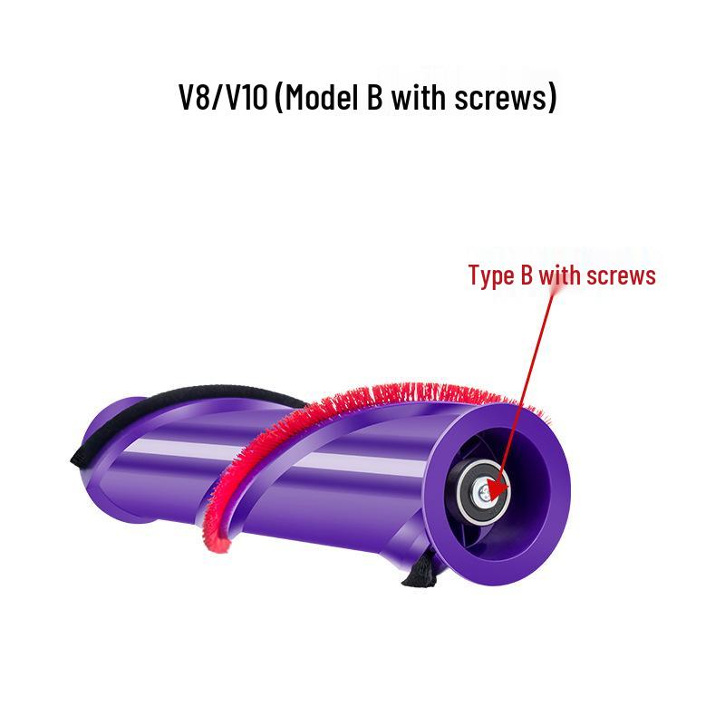Huixi Main Brush Roller for Dyson V6/V7/V8/V10/V11 Vacuum Cleaner Accessories