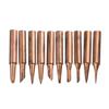 10pc/Set Soldering Tip 900M-T Soldering Tip Copper Useful High quality Practical
