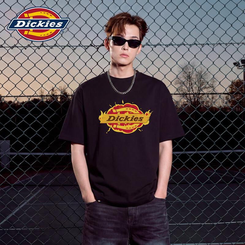 Dickies Men's Loose Fit Pure Cotton Short Sleeve T-Shirt