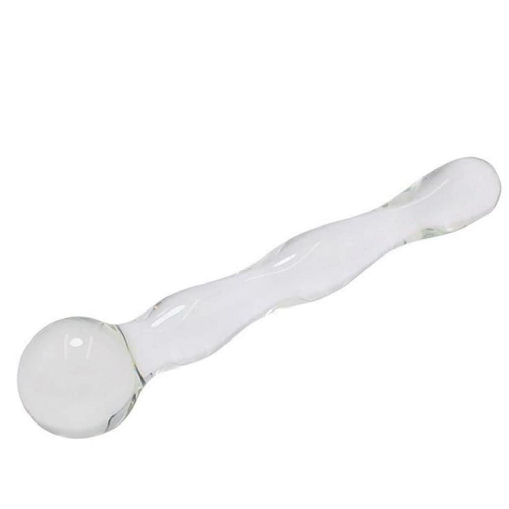 Ball Beads Shape Clear Glass Crystal Quantity Wand Plug
