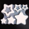 Christmas Decor Mold Diy Christmas Tree Ornament Star Pendant Mold Christmas-Themed Star Ornament Mold For Holiday Decoration
