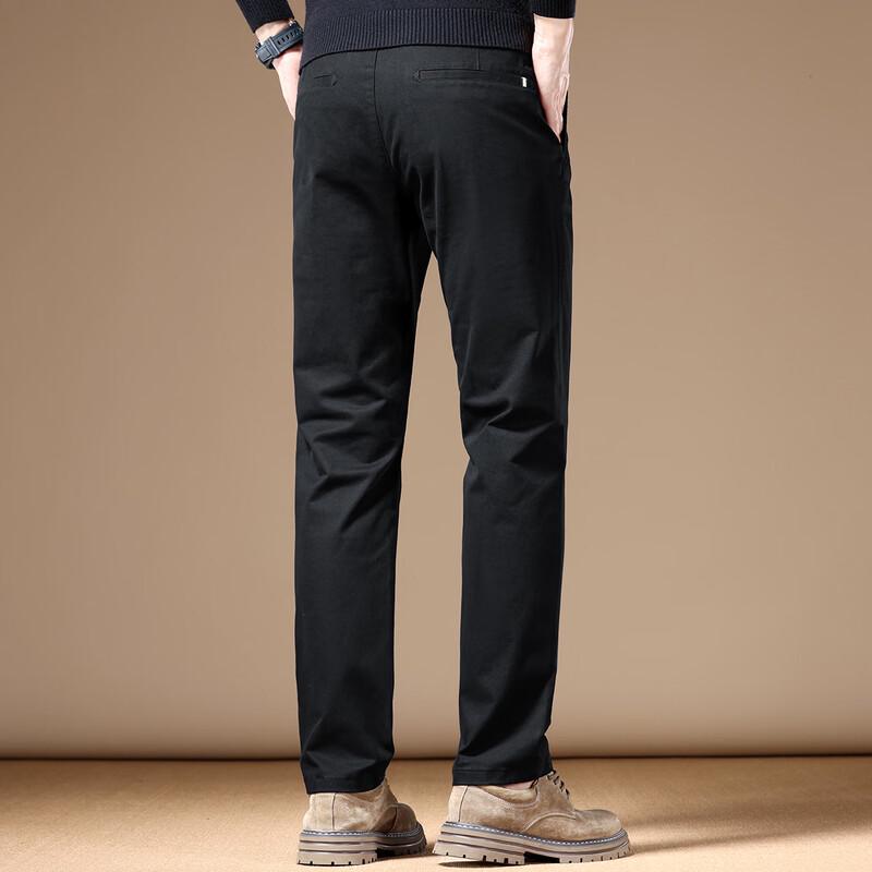 Jeep Men's Straight-Leg Business Casual Trousers