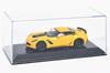 Corvette Diecast Model 1/43 CORVETTE Z06 2017 (Yellow) with Case [Parallel Import]