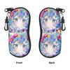 Custom Hatsune M-Mikues Japan Comic Sunglasses Soft Case Neoprene Zipper Popular Shell Eyeglass Case Protective Box For Glasses
