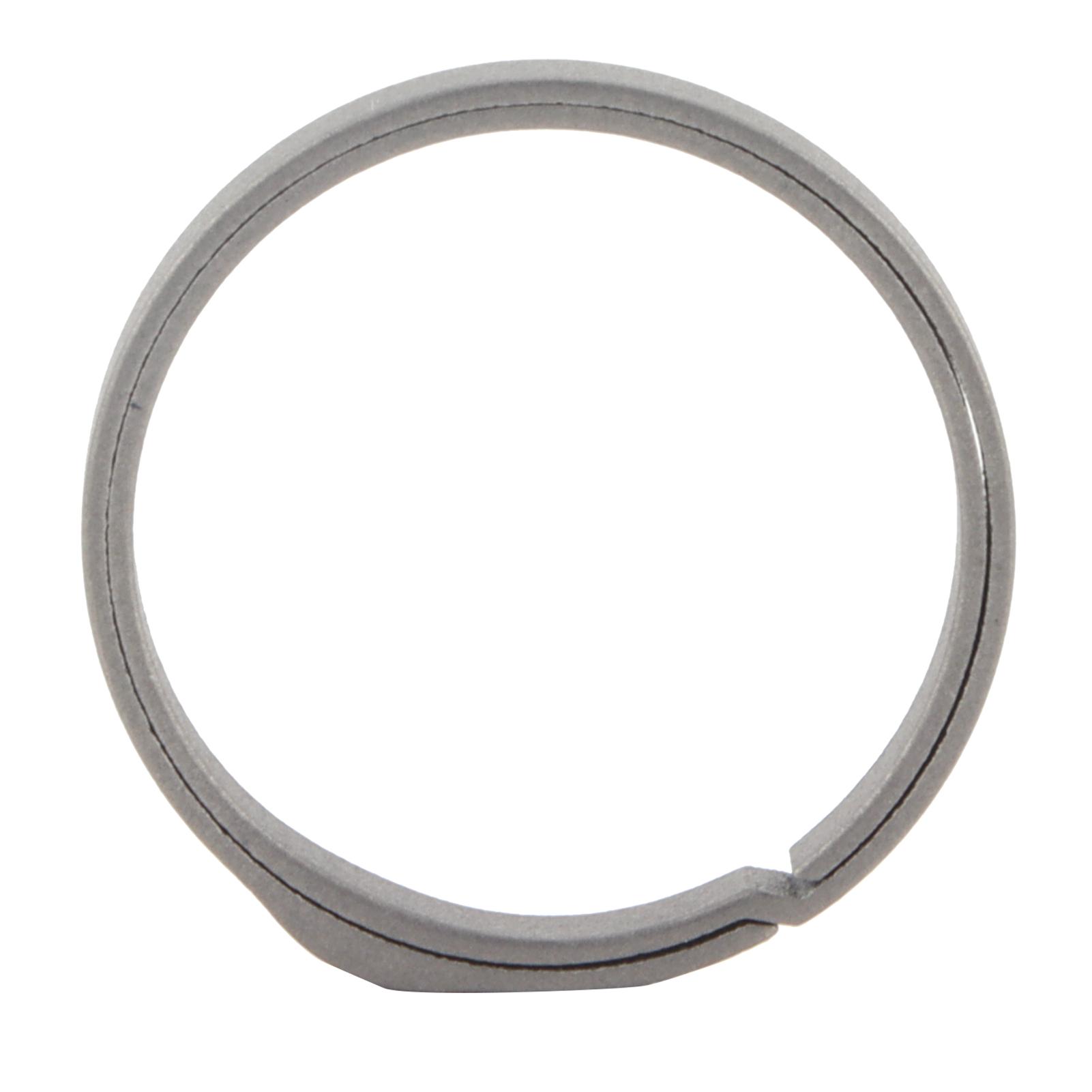 

20мм Титановый сплав Кольцо для ключей Боковое кольцо для ключей Открытый Маленький инструмент Брелок Аксессуары(Серый )