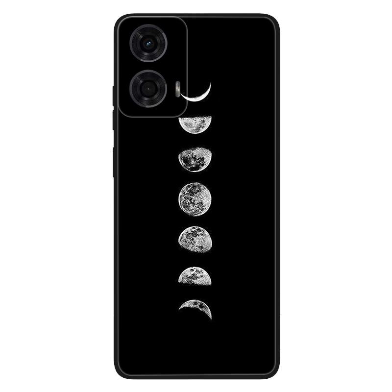For Moto G85 5G Case TPU Space Soft Silicone Back Cover Phone Cases For Motorola Moto E14 MotoG85 Wolf Protective Cool funda