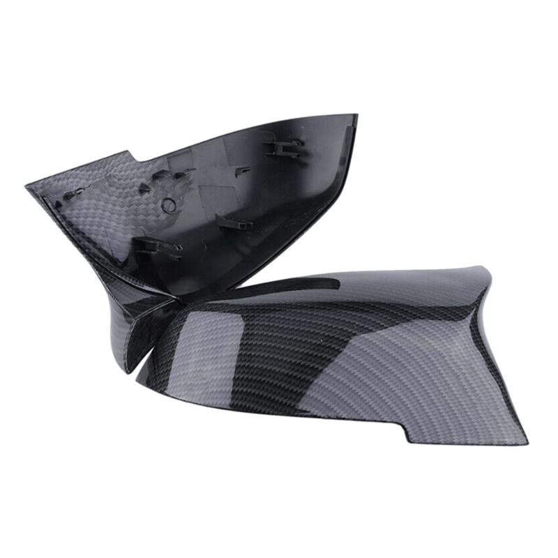2x Car Reversing Side Door Wing Mirror Housing Cover Casing for F30 F35 51167292745 Right Left Passenger Side Mirror Cap