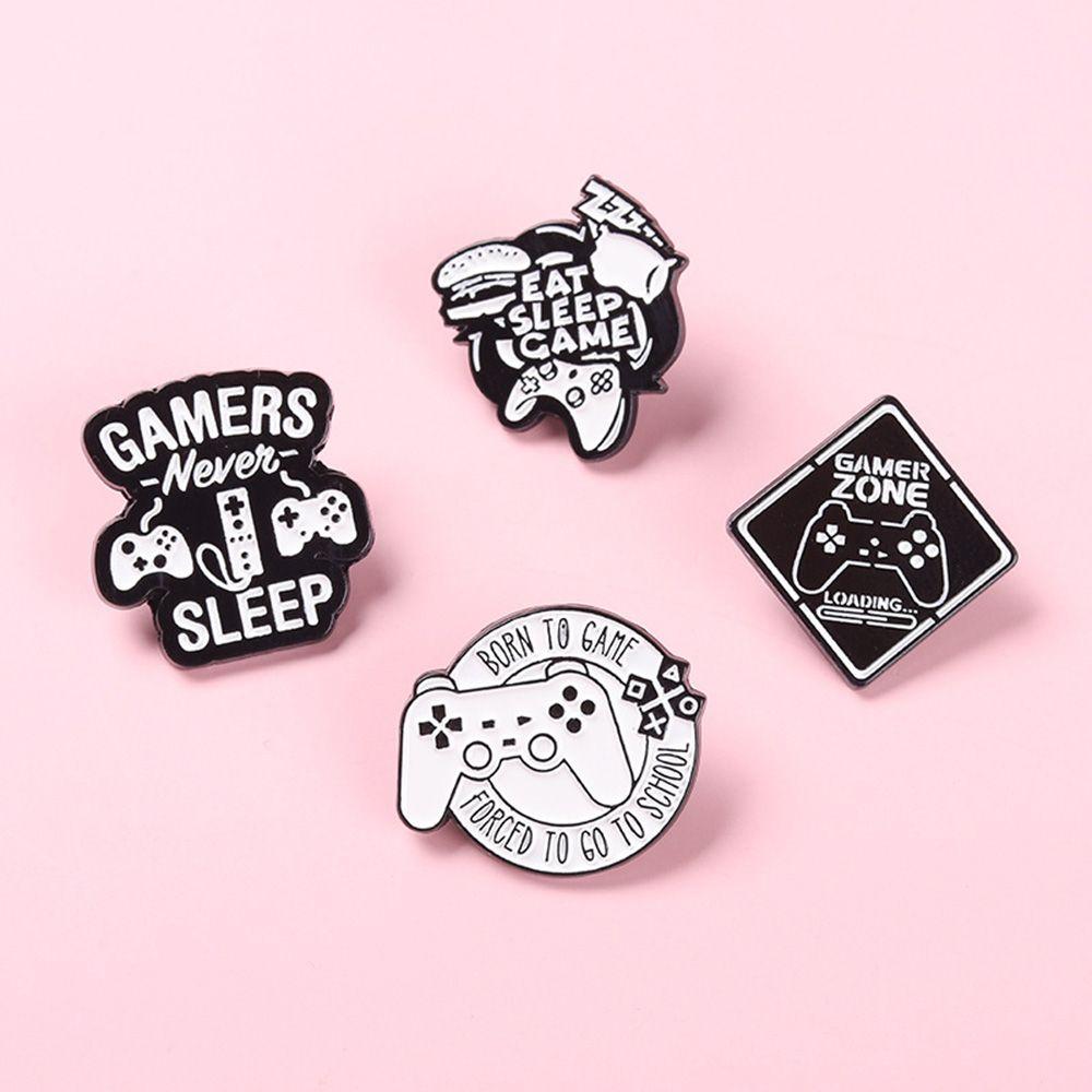 Buy Accessories Lapel Pin Arcade Game Enamel Pin Gamepad Brooch Denim