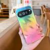 Luxury Laser Gradient Color Translucent Case For Google Pixel 10A 9 Pro XL 9A Magnetic Charging Shockproof Bumper Protect Cover.