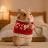 Soft Small Pets Sweater Warm Knitted Sweater Party Supplies Hamster Sweater  Winter Outing