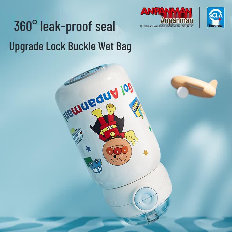 Germ Anpanman Kids Insulated Straw Water Bottle