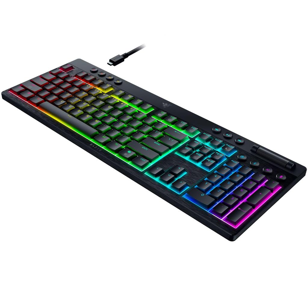 Razer BlackWidow V4 HyperSpeed JP Yellow Linear Switch Gaming Thin Yellow Linear Mechanical Aluminum Top 11 Control Japanese Layout Japanese Retailer